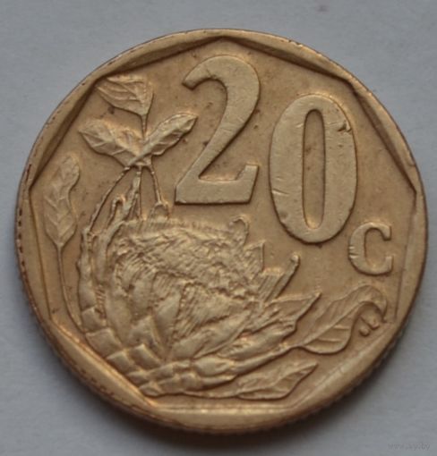 ЮАР, 20 центов 2009 г.