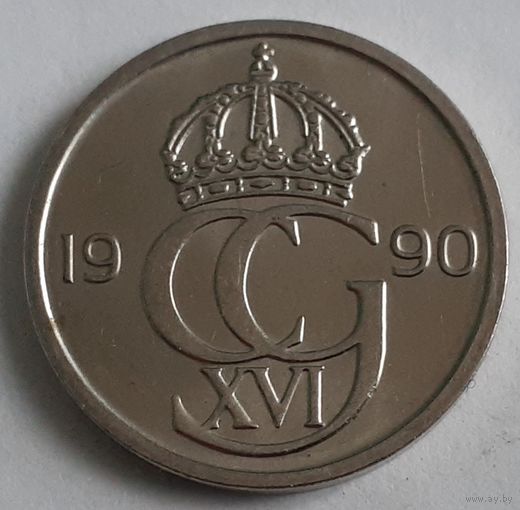 Швеция 50 эре, 1990 (14-11-5)