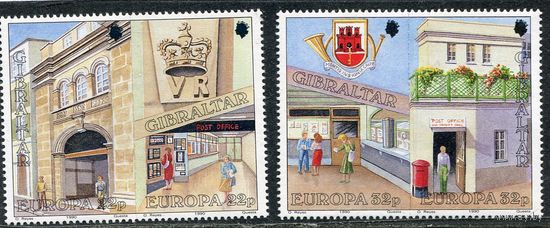 Гибралтар. Европа СЕПТ 1990. Почта