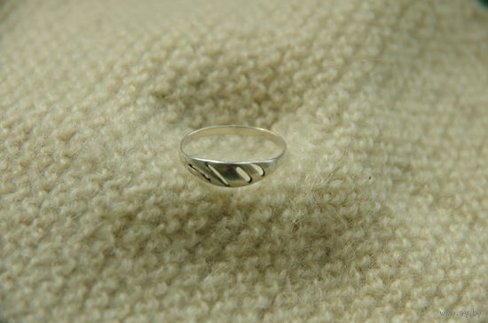 Кольцо с серебрением Р. 18