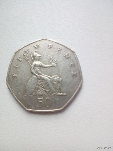 50 пенсов 1997г.Великобритания