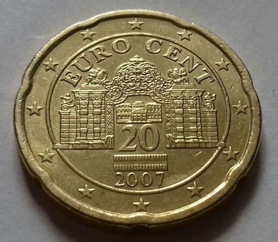 20 евроцентов, Австрия 2007 г.