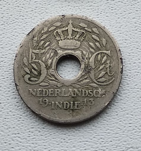 Голландская Ост-Индия 5 центов, 1913 1-4-19