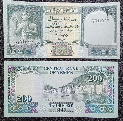 200 риал Йемен обр. 1996 г. UNC