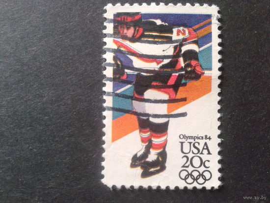 США 1984 хоккей