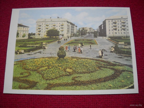 Могилёв 1967 год Советская площадь