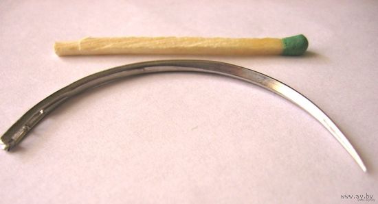 Инструмент медицинский (коллекция), No8: иглы хирургические 3А1-0,8х65 (для кишечного шва и обшивания)