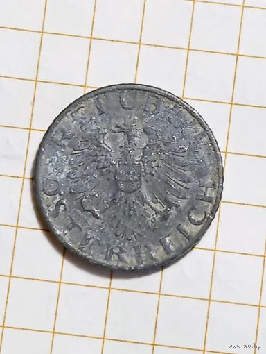 Австрия 5 грошей 1953 года .