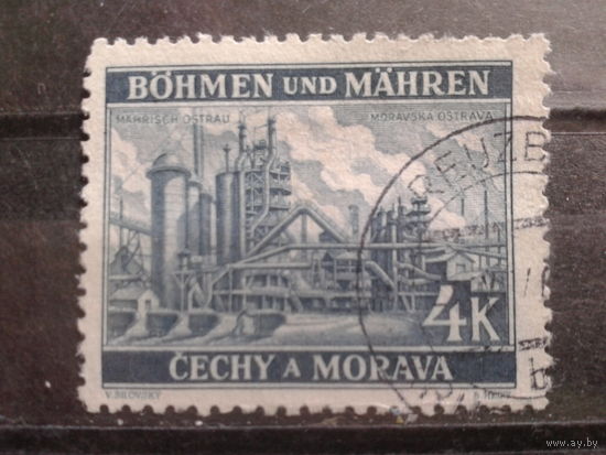 Богемия и Моравия 1939 завод в Остраве