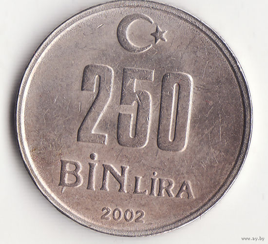 250 000 лир 2002 год