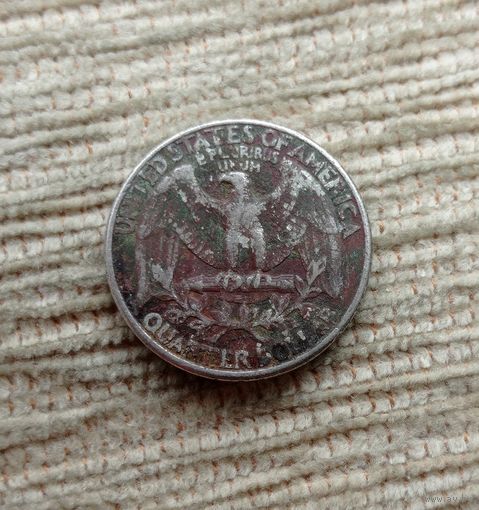 Werty71 США 25 центов Квотер 1996 D