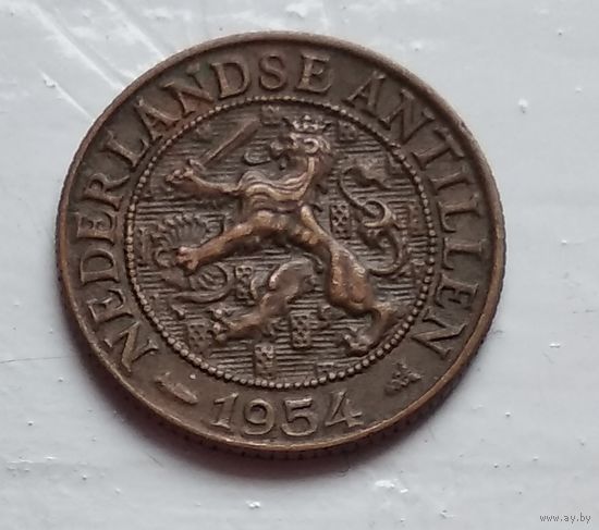 Нидерландские Антильские острова 1 цент, 1952  4-4-52