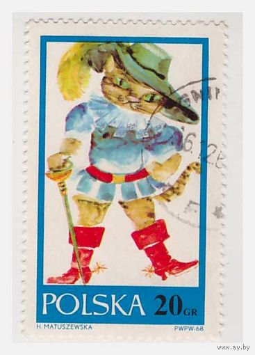 Польша 1968 Кот в сапогах