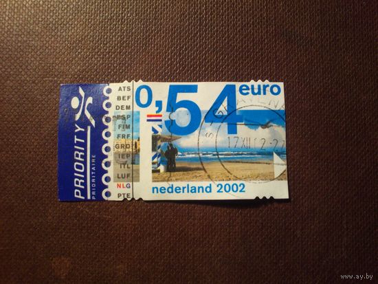 Нидерланды 2002 г.Введение евро ./49а/
