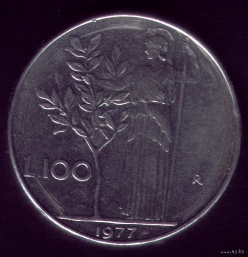 100 Лир 1977 год Италия 2