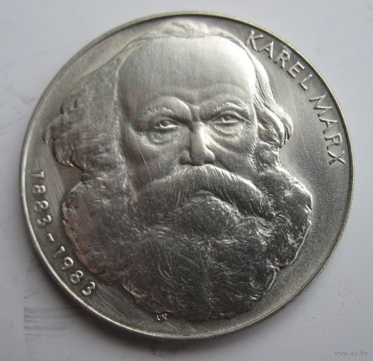 Чехословакия 100 крон 1983 серебро  .11-387