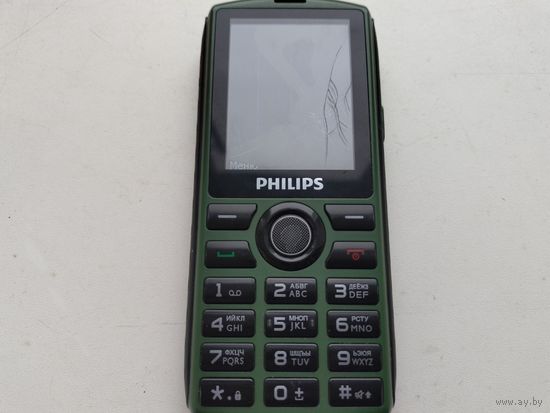 Philips-E218 с битым ЖКИ
