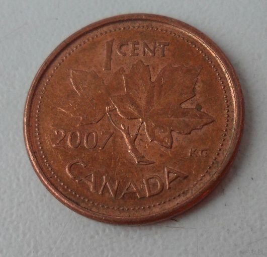 1 цент Канада 2007 г.в. KM# 490
