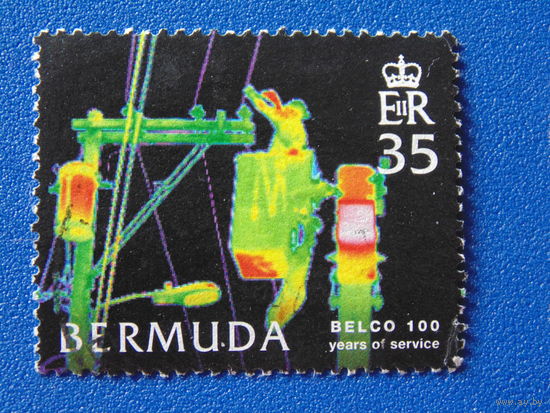 Бермуды 2006 г. 100 лет сервису BELCO.