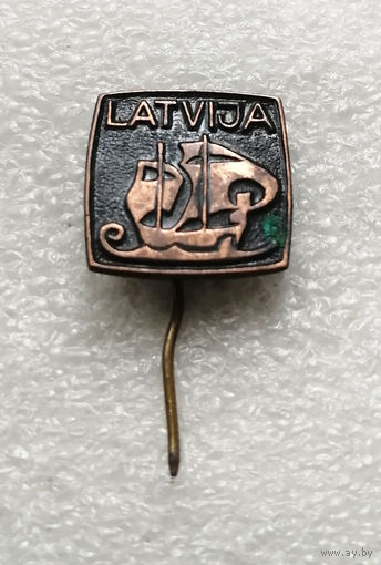Латвия. Города и страны. Прибалтика. Тяжелый #1972-CP32
