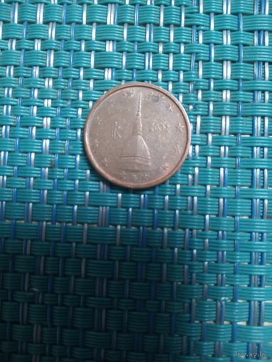 2 евроцента 2002 Италия