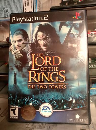 Игра Play Station 2 3 the Lord of The Rings Властелин Колец оригинал NTSC США