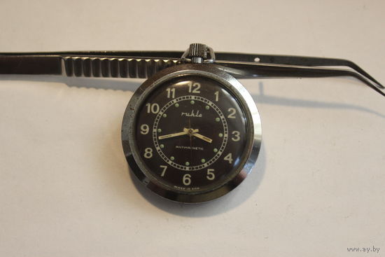Механические, карманные часы "Ruhla", времён ГДР, не рабочие.