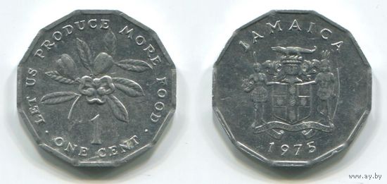 Ямайка. 1 цент (1975)