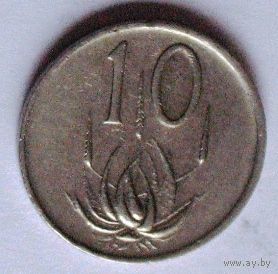 ЮАР 10 центов 1989