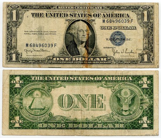 США. 1 доллар (образца 1935 года, 1935D, P416D2)