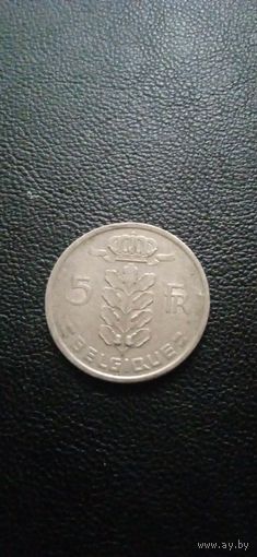 Бельгия 5 франков 1948 г.