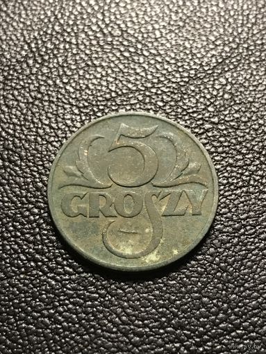 5 грошей 1936 Польша