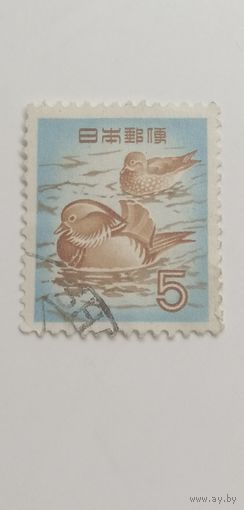 Япония 1955. Стандартный выпуск. Утка- мандаринка