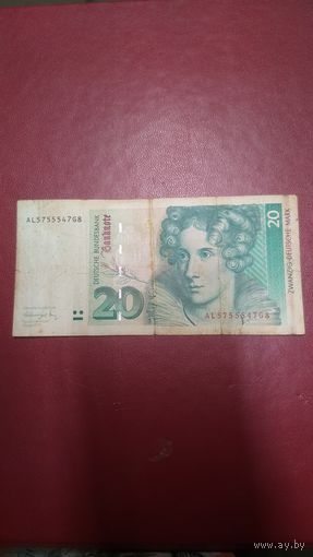 20 марок ФРГ