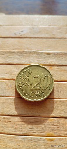 20 евроцентов 2002 год Германия J