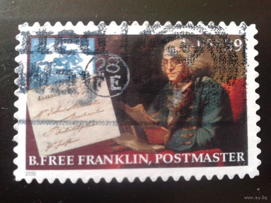 США 2006 Б. Франклин политик и писатель, почтовый министр