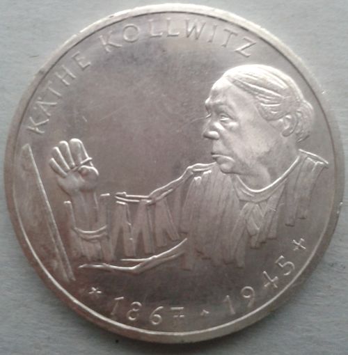 ФРГ 10 марок Кольвиц (2016)