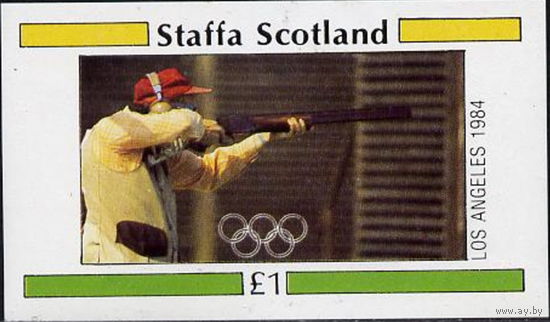 Стаффа (2 скана) Олимпиада 1984г.