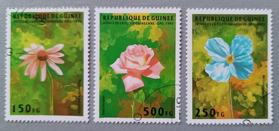 Гвинея.1995.цветы