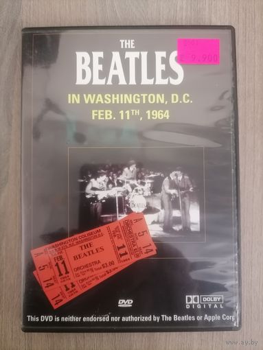 The Beatles in Washington, D. C. feb. 11, 1964, DVD