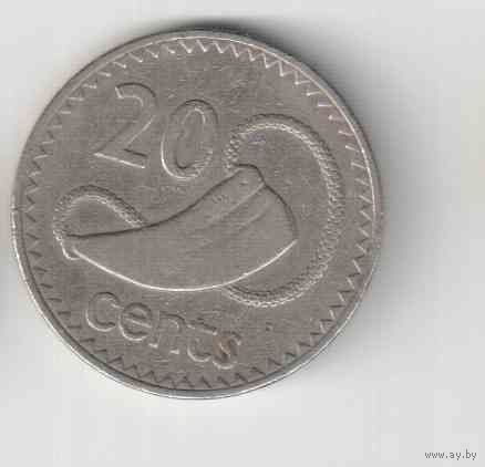 20 центов 1978 года острова Фиджи 35