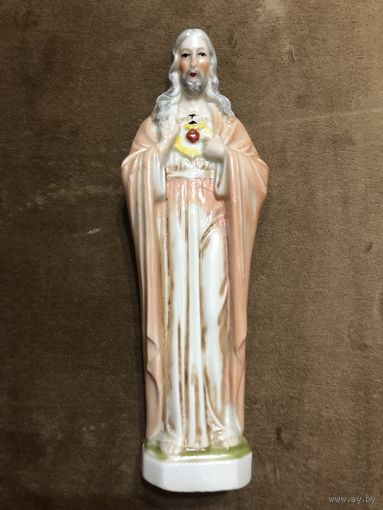 Фарфоровая статуэтка Иисус Христос. 17,5 см. Германия.