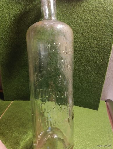 Немецкая бутылка 100 Jahre (ПМВ)(Предлагайте цену)