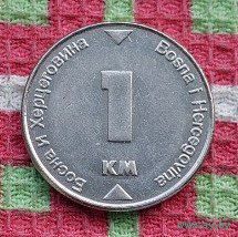 Босния и Герцеговина 1 марка 2013 года, AU. Весенняя ликвидация!