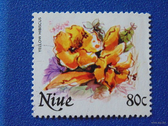 Ниуэ 1981 год. Цветы.