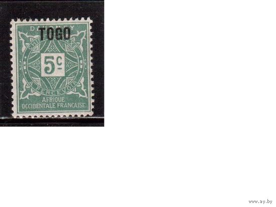 Того-1921,(Мих.1) , *  , Служебные марки