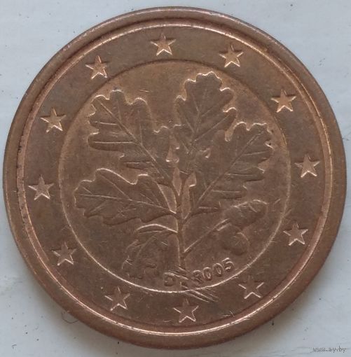 1 евроцент 2005 D Германия. Возможен обмен