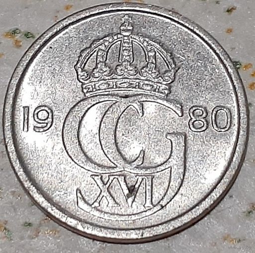 Швеция 10 эре, 1980 (4-12-16)