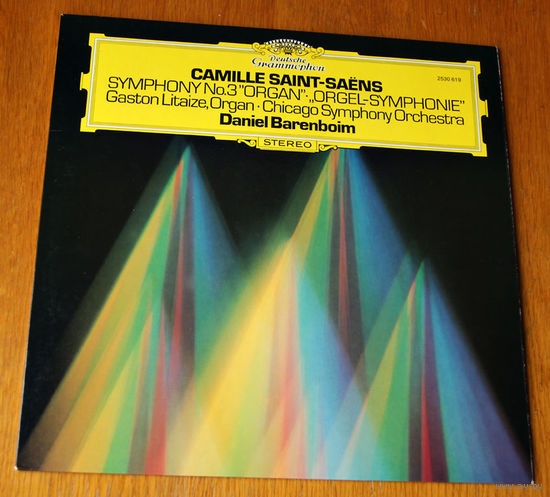 Saint-Saens. Symphonie NR. 3 - Daniel Barenboim LP, 1976