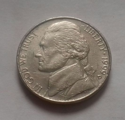 5 центов, США 1999 D
